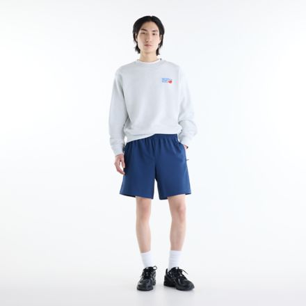 Short de sport extensible 7 pouces, MATI&Egrave;RE GRISE, MB6174CDNNY