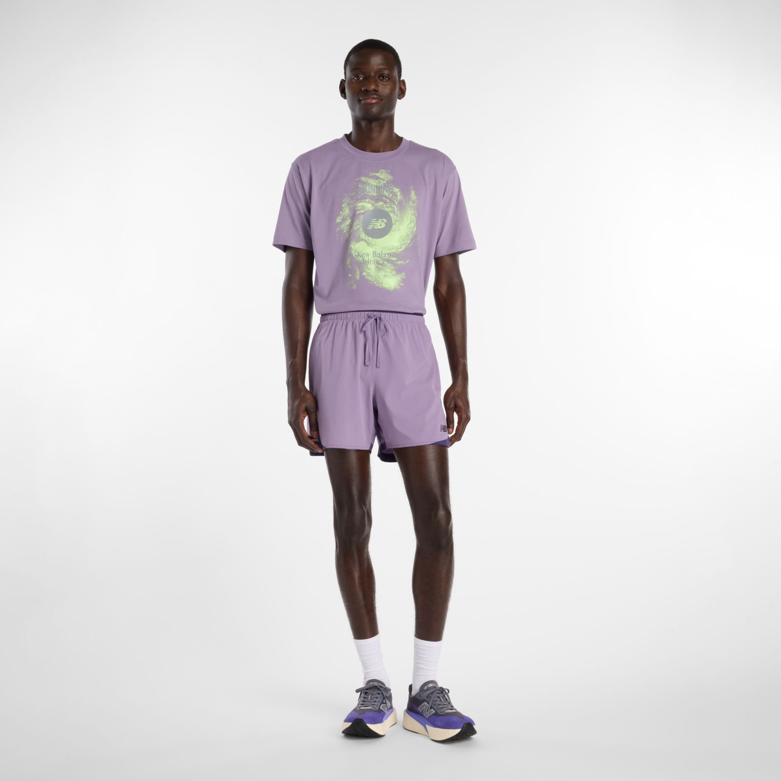 Мужские брюки New Balance RC Essential Short 5" — фото 10
