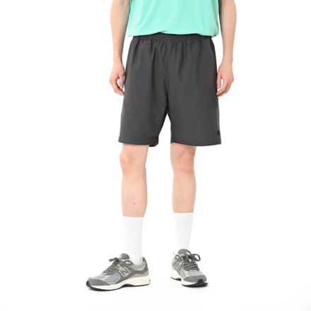 ブリーザブルニットショーツ, BLACKTOP with Grey, MB618269ACK