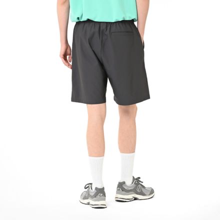 ブリーザブルニットショーツ, BLACKTOP with Grey, MB618269ACK