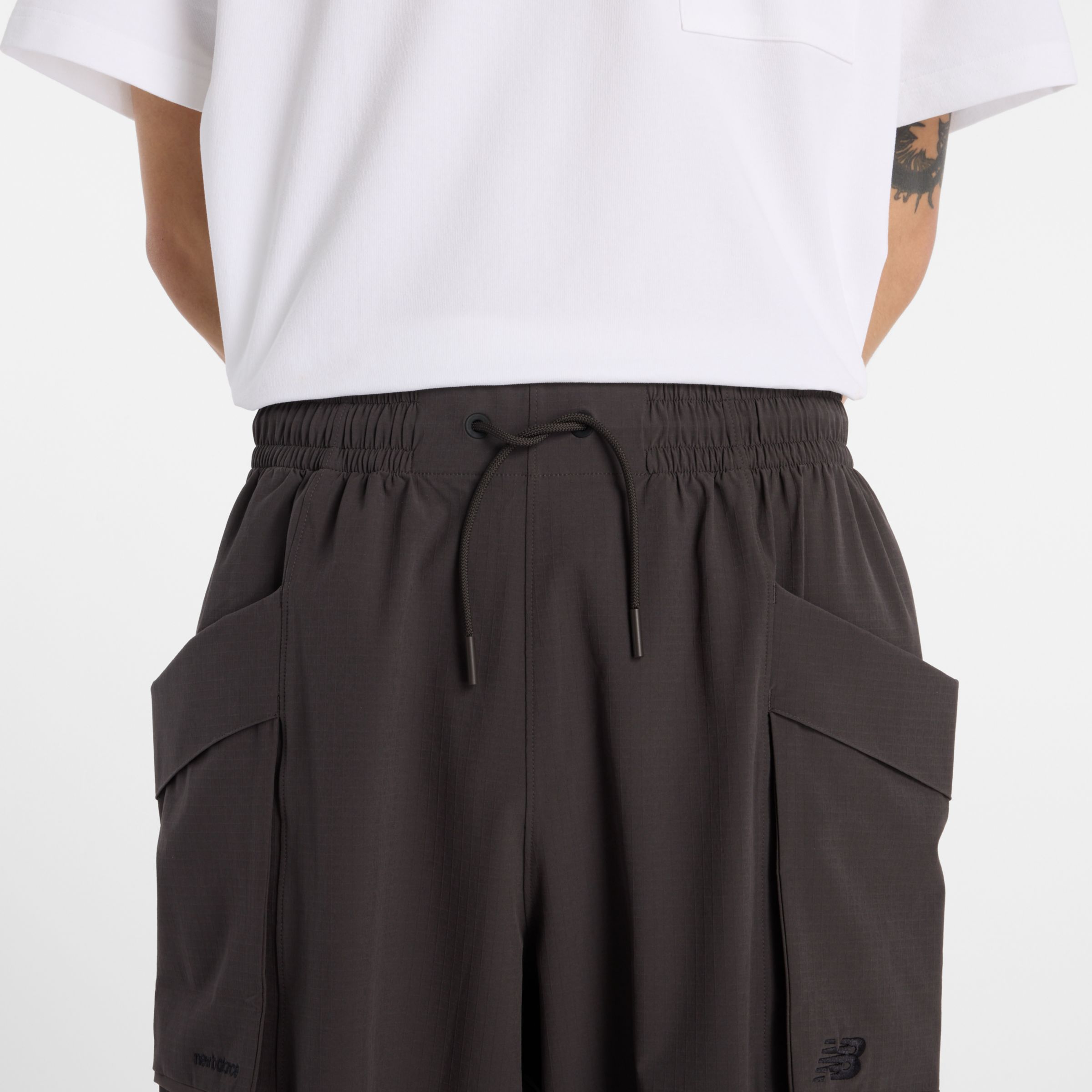 NB GREY 短版工作褲