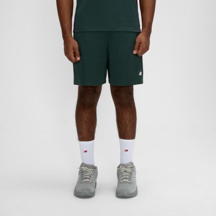 Basketball Performance Mesh Short, NIGHTWATCH GREEN with SEA SALT, MB61B14BNWG