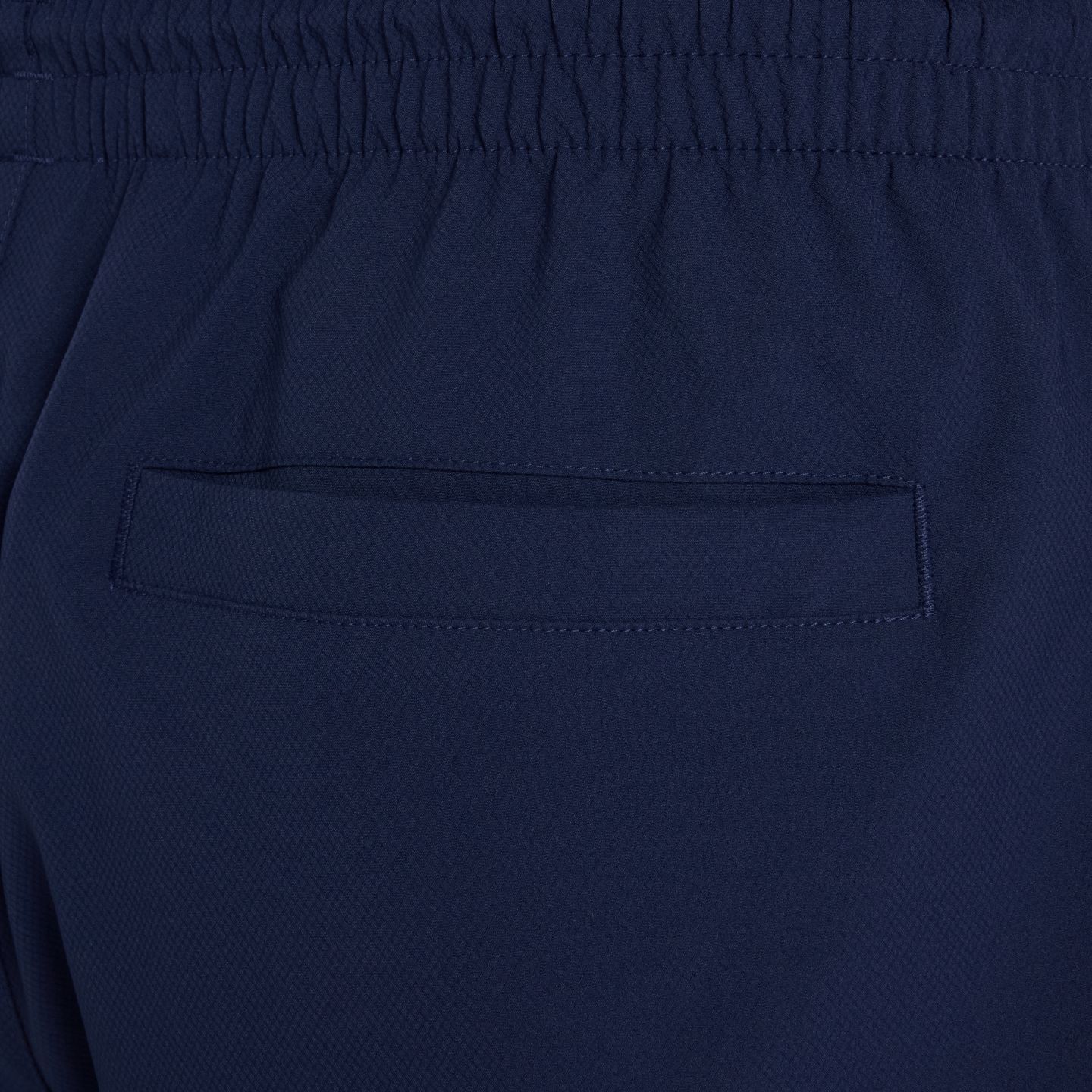 Мужские шорты New Balance Shohei Training Woven Short 7", цвет: Тёмно-синий — фото 8