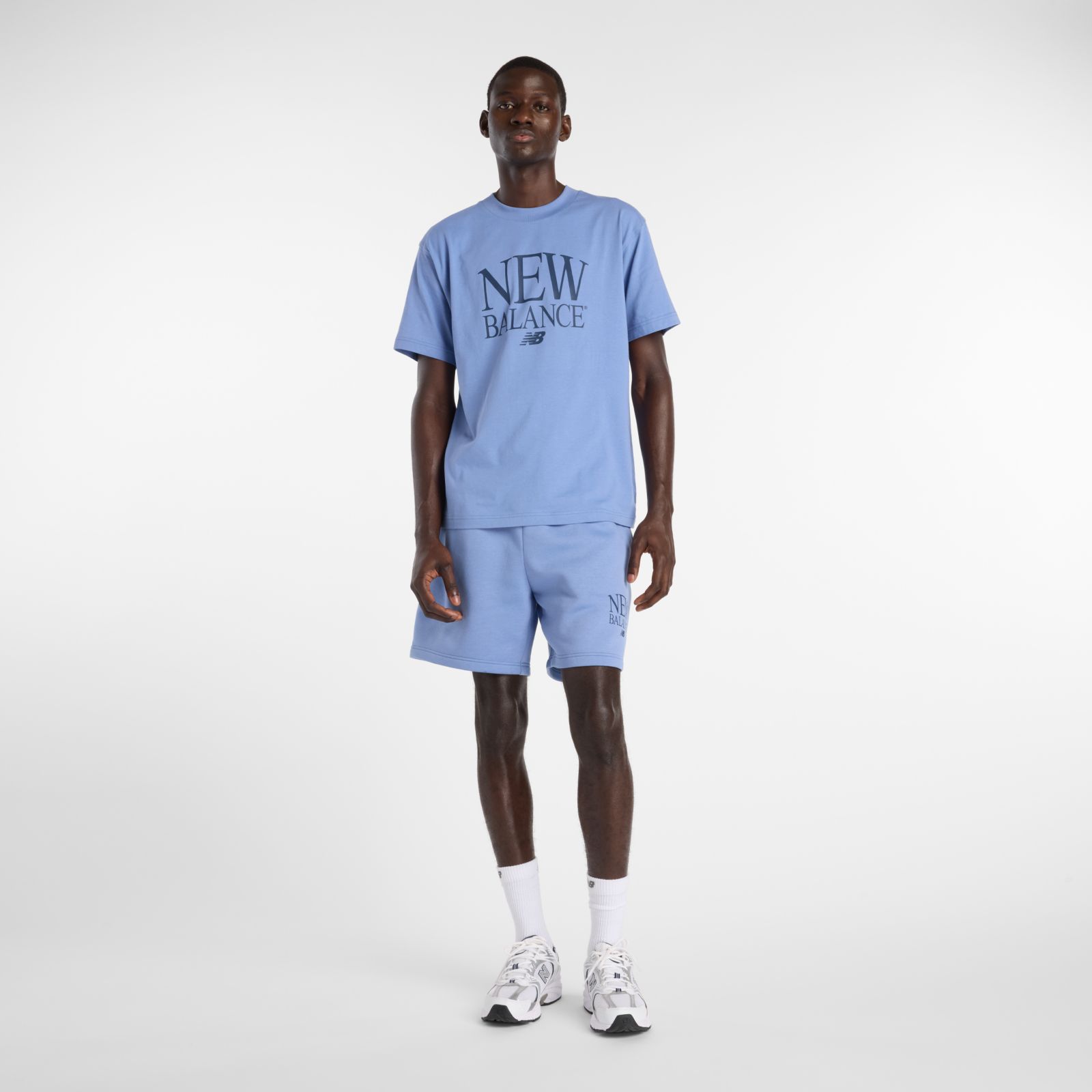 Мужские худи New Balance Reimagined Fleece Short 7" — фото 2