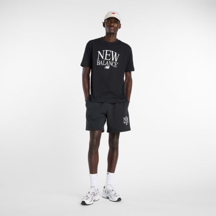 Reimagined Fleece Short 7", BLACK, MB61E3QOBK