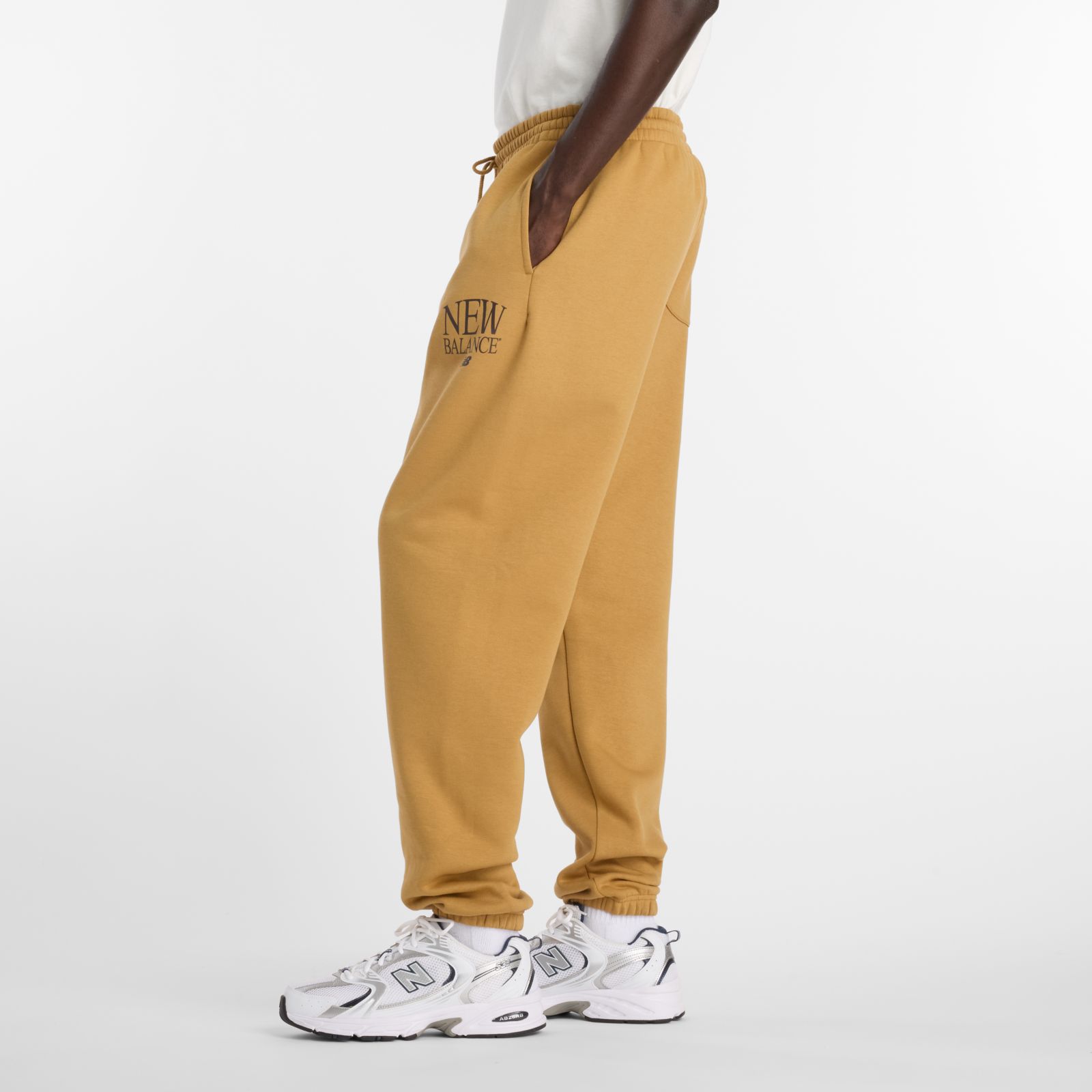 Мужские брюки New Balance Reimagined Fleece Jogger — фото 5