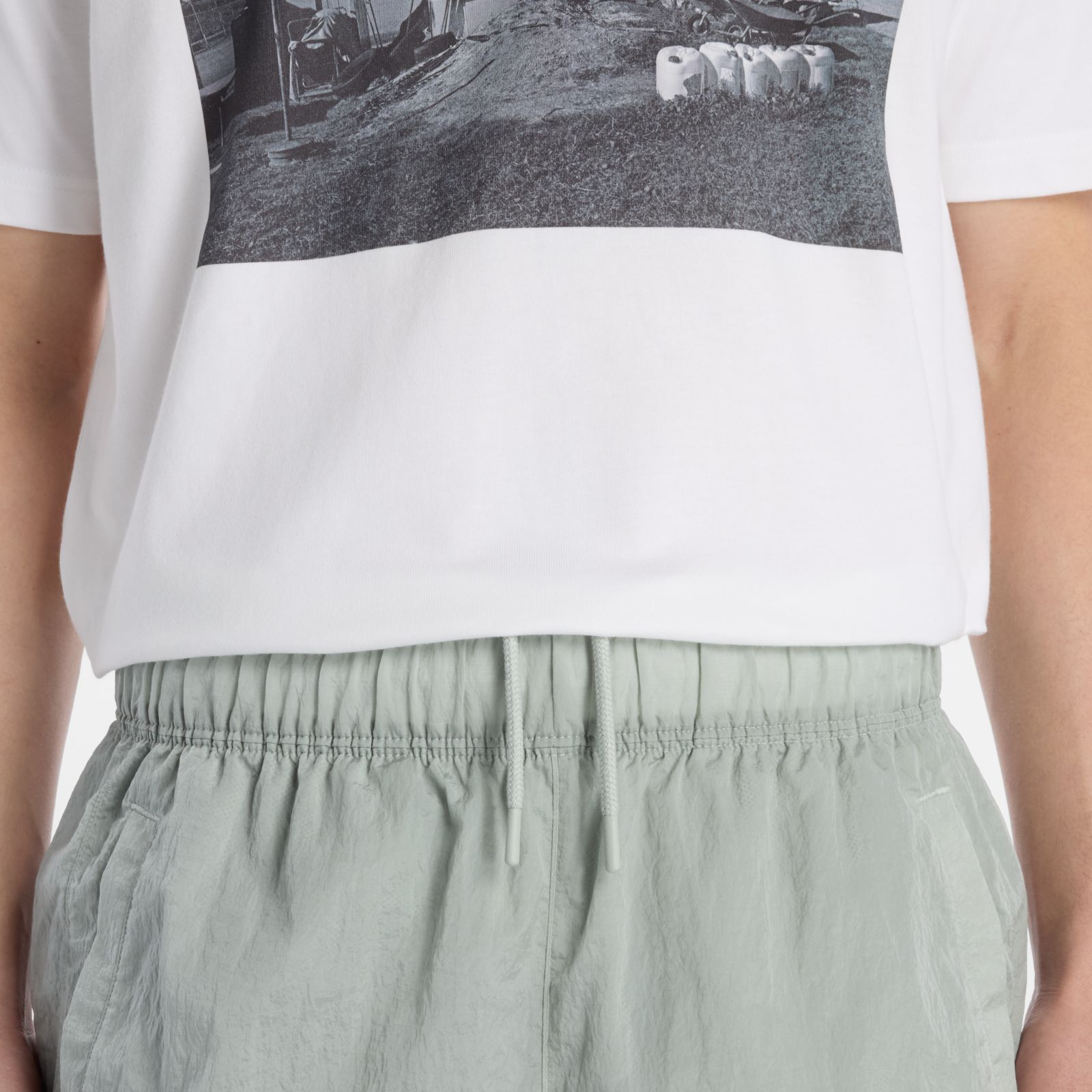 Мужские брюки New Balance Shohei Crinkle Nylon Short — фото 3