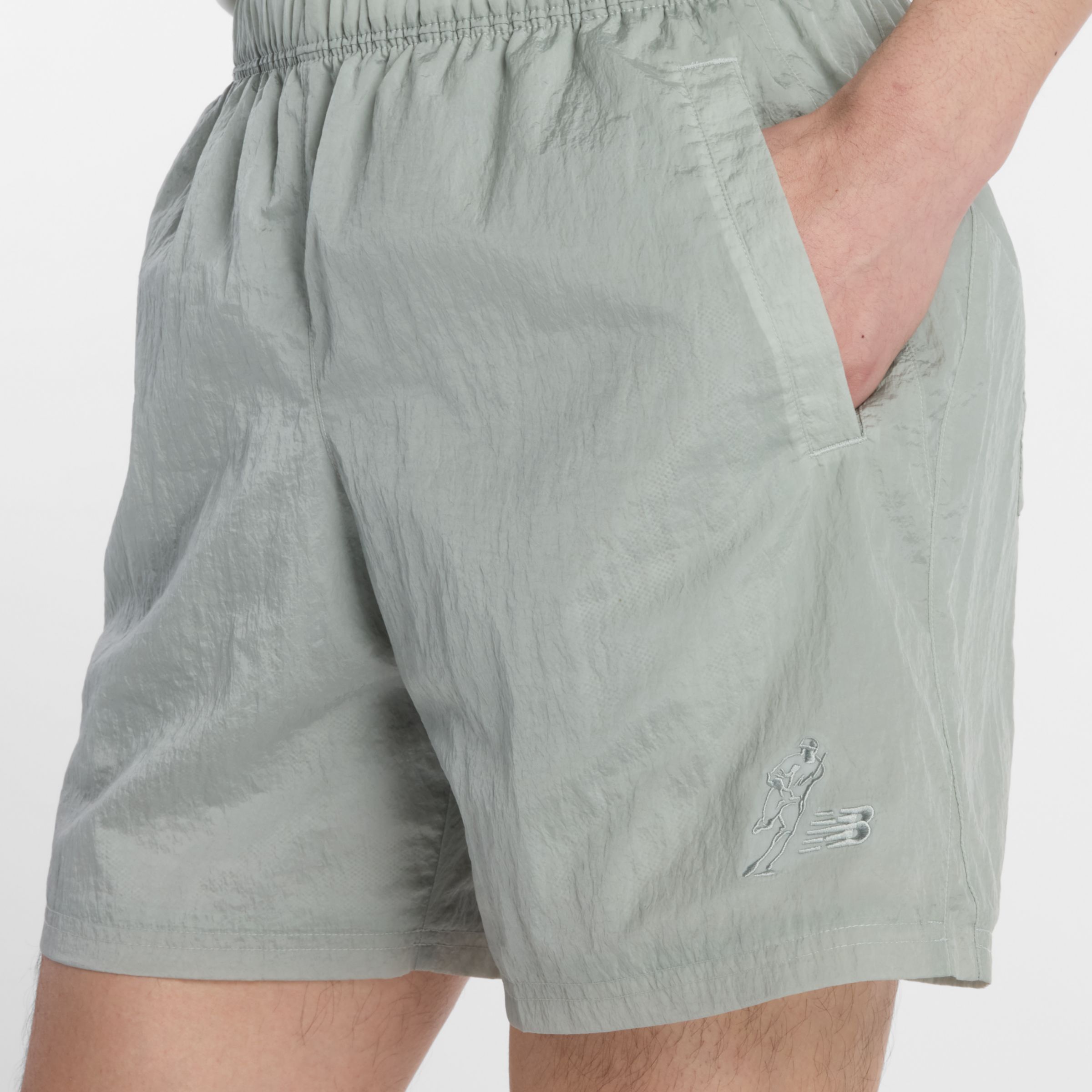Shohei Signature Crinkle Nylon Short