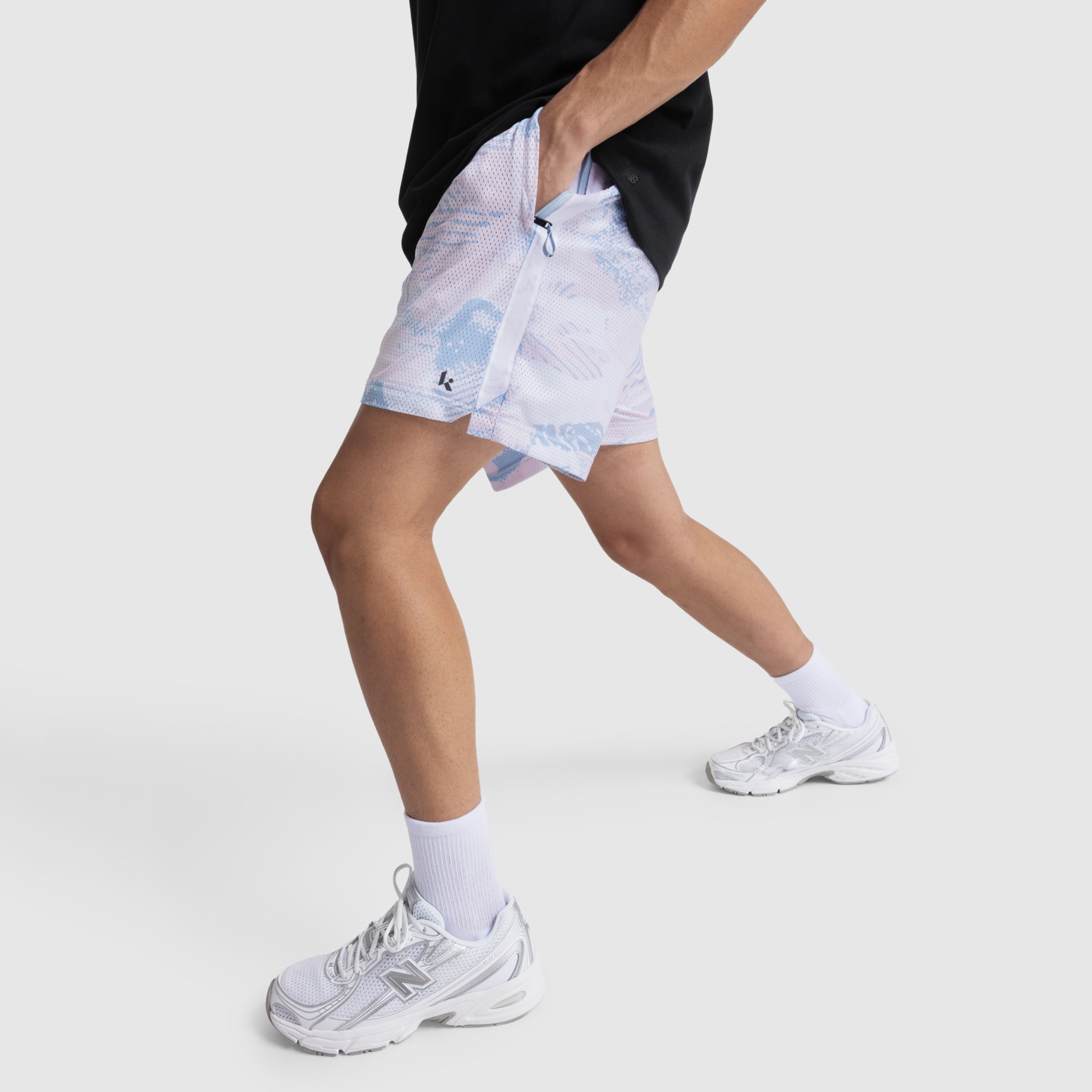 Klutch Athletics 7" Print Mesh Short
