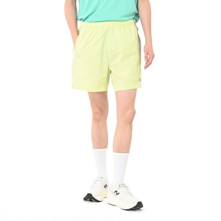 ストレッチウーブンショーツ, DRY LIME with Green, MB61K2NKAAK
