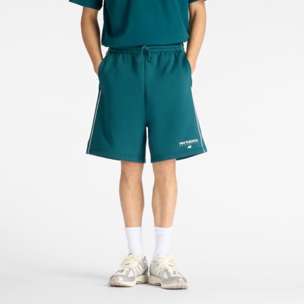 Trackside Fleece Short 7", MEDUSA GREEN with SEA SALT, MB61N38HAAV
