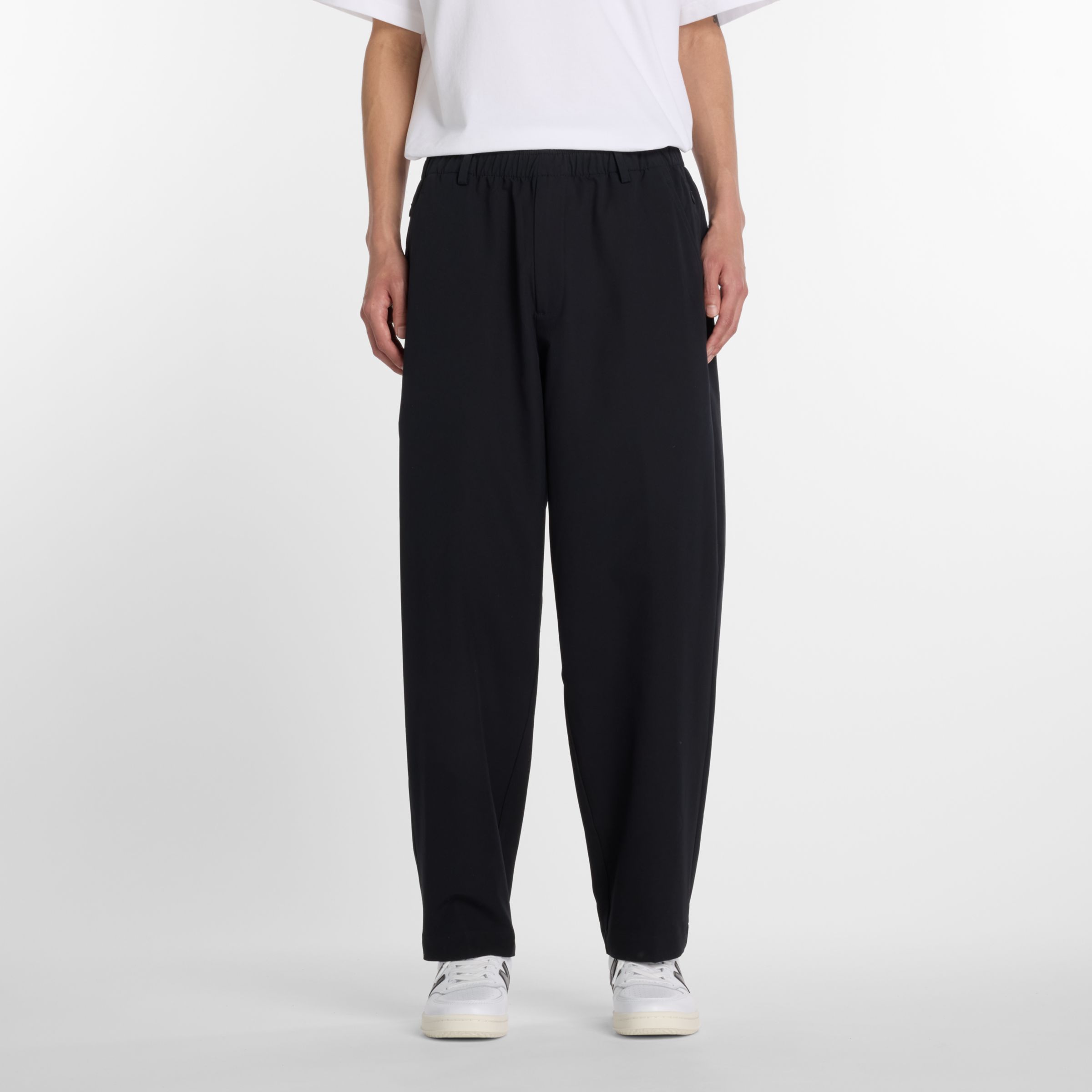 NB GREY テーパードパンツウォーターデファイ