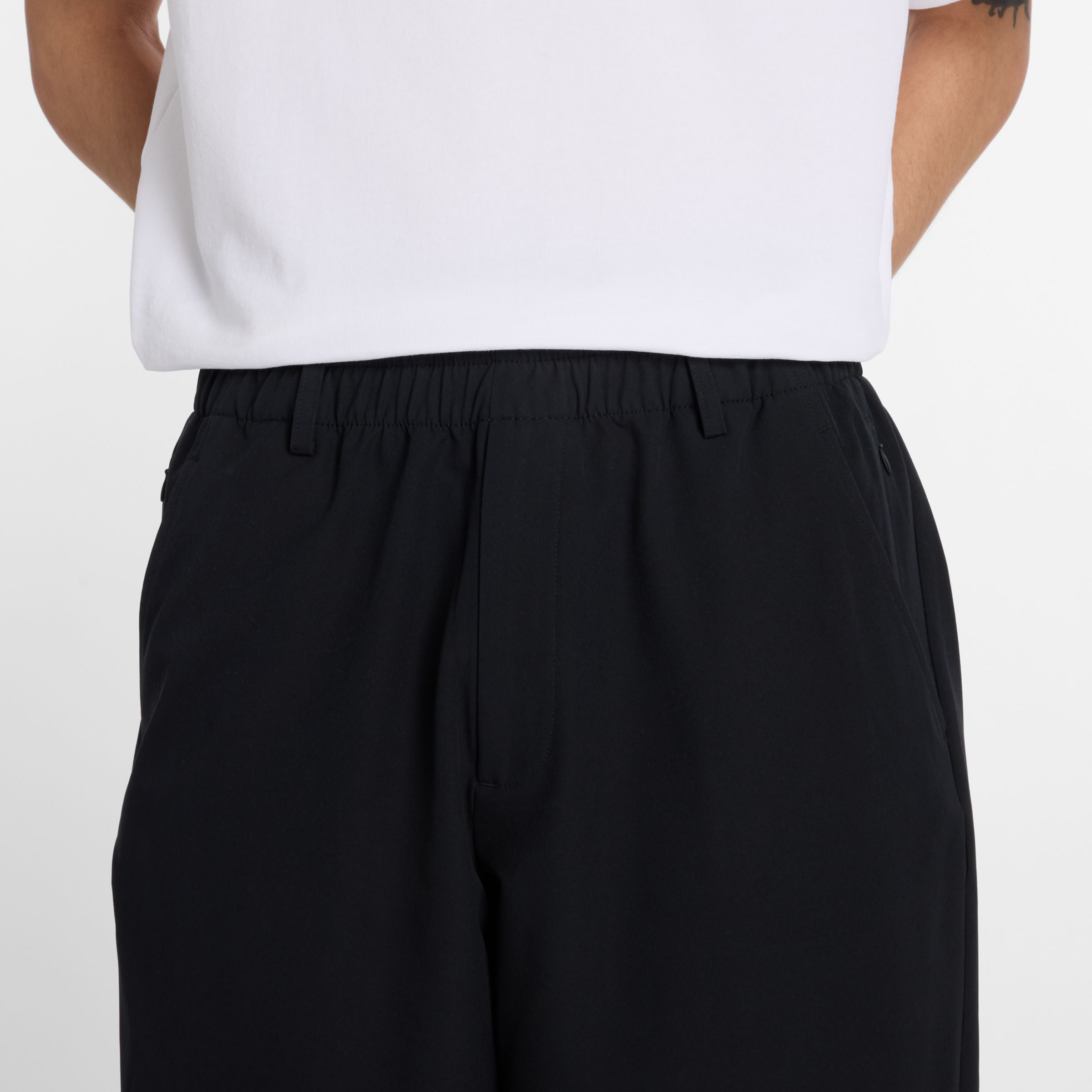 NB GREY テーパードパンツウォーターデファイ