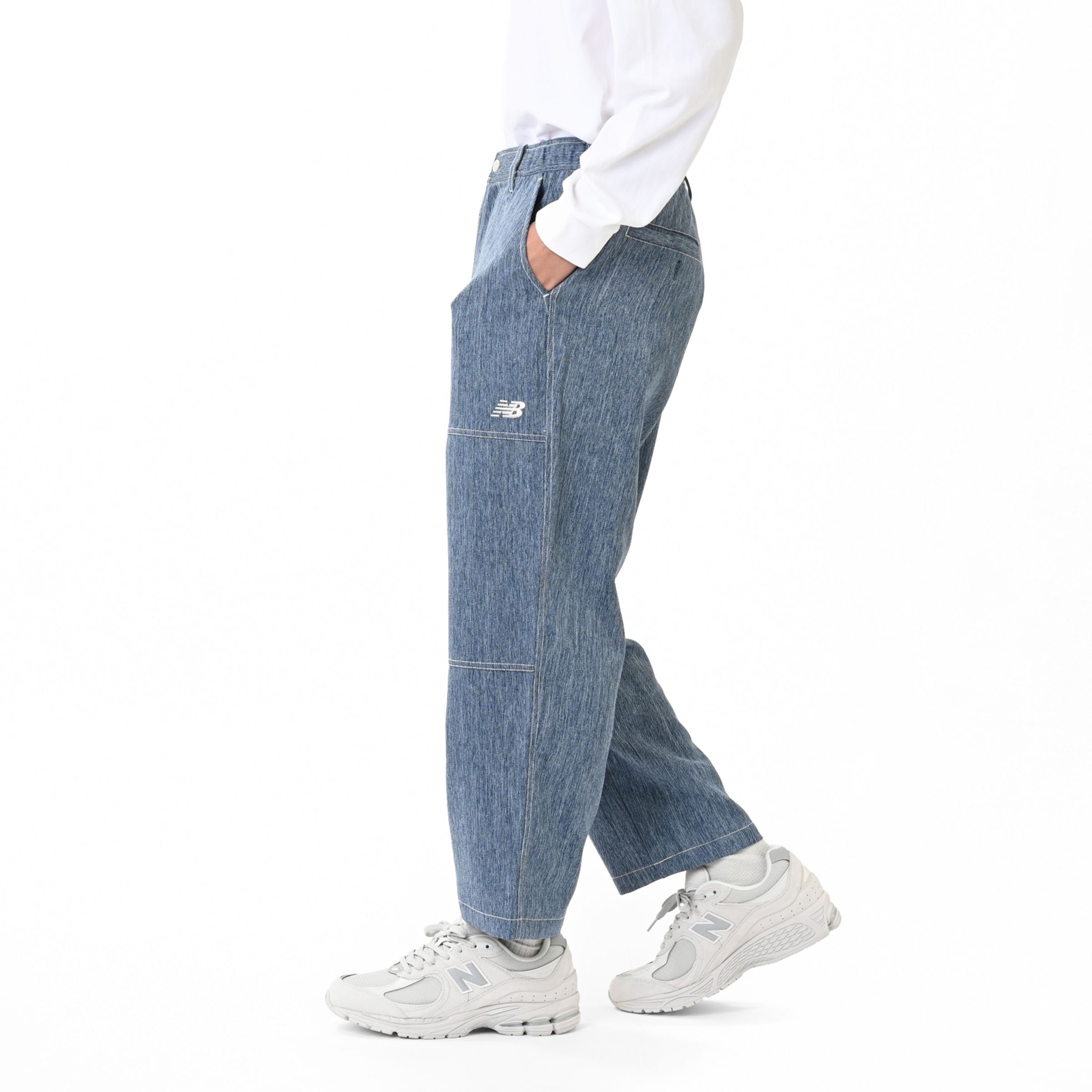 デニムライクベイカーパンツ