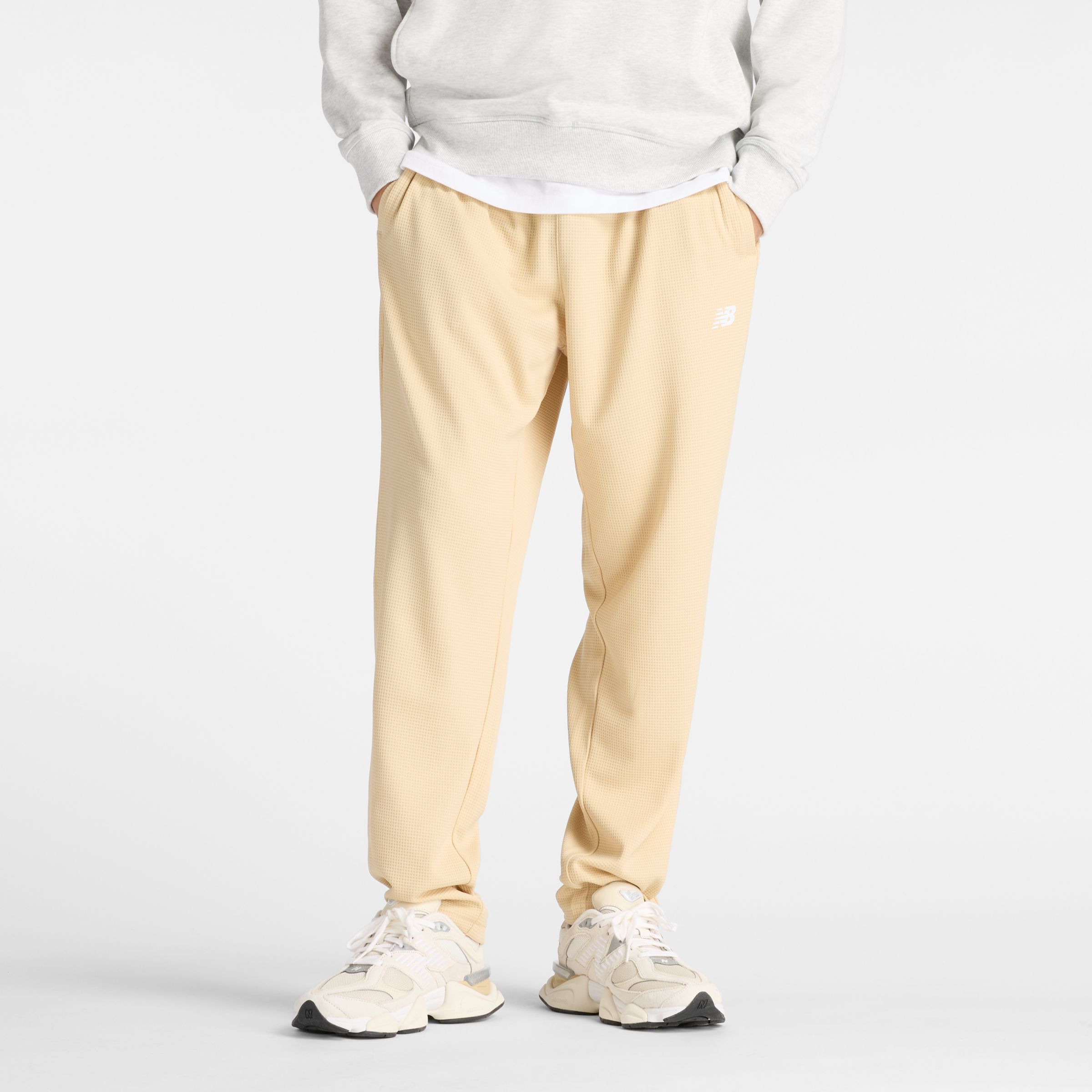 Textured Check Pant