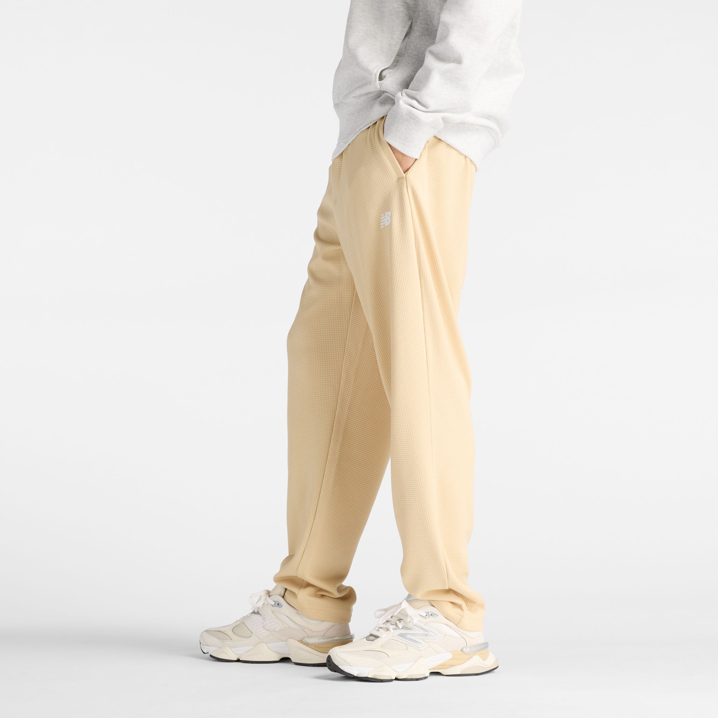 Textured Check Pant