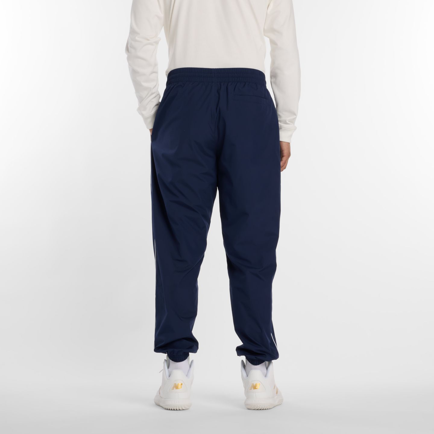 Мужские брюки New Balance Shohei Training Pant, цвет: Тёмно-синий — фото 3