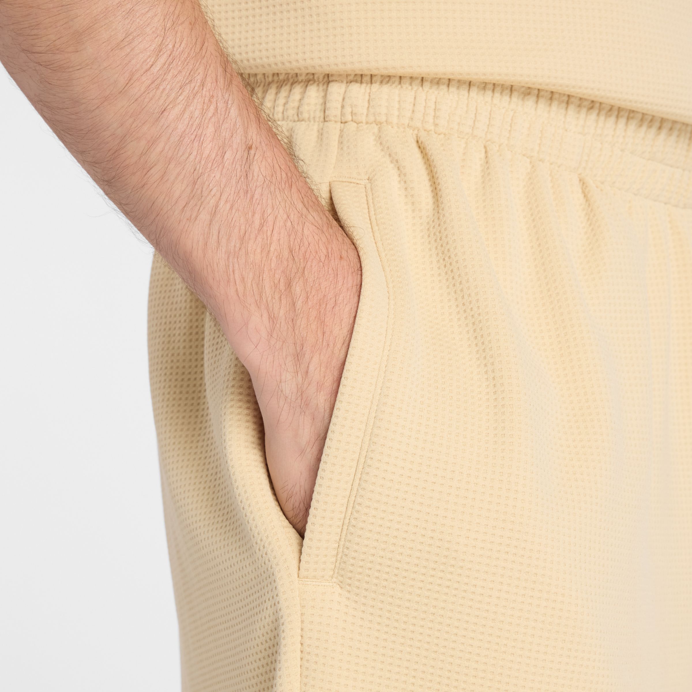 Textured Check Short