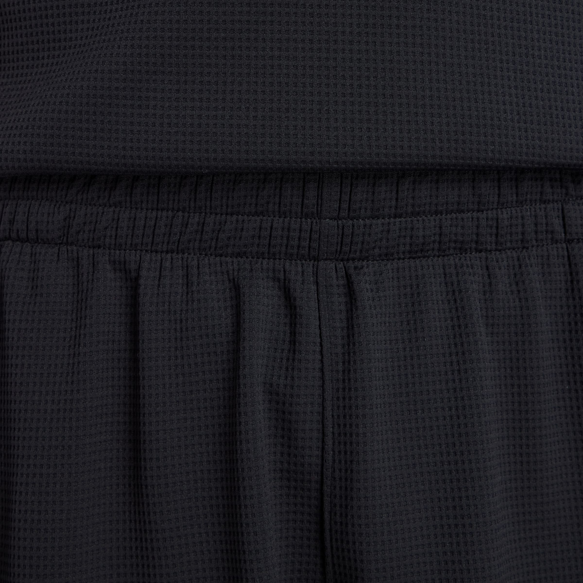 Textured Check Short