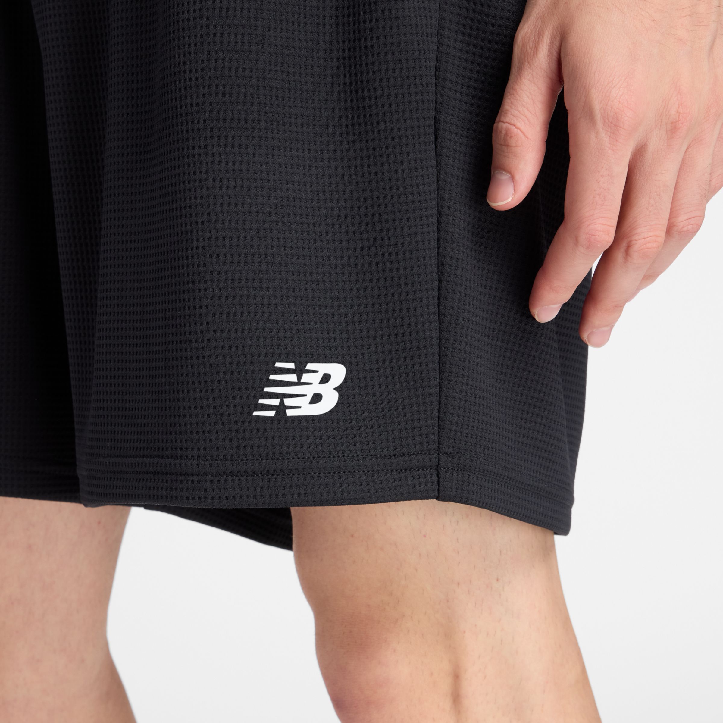 Textured Check Short