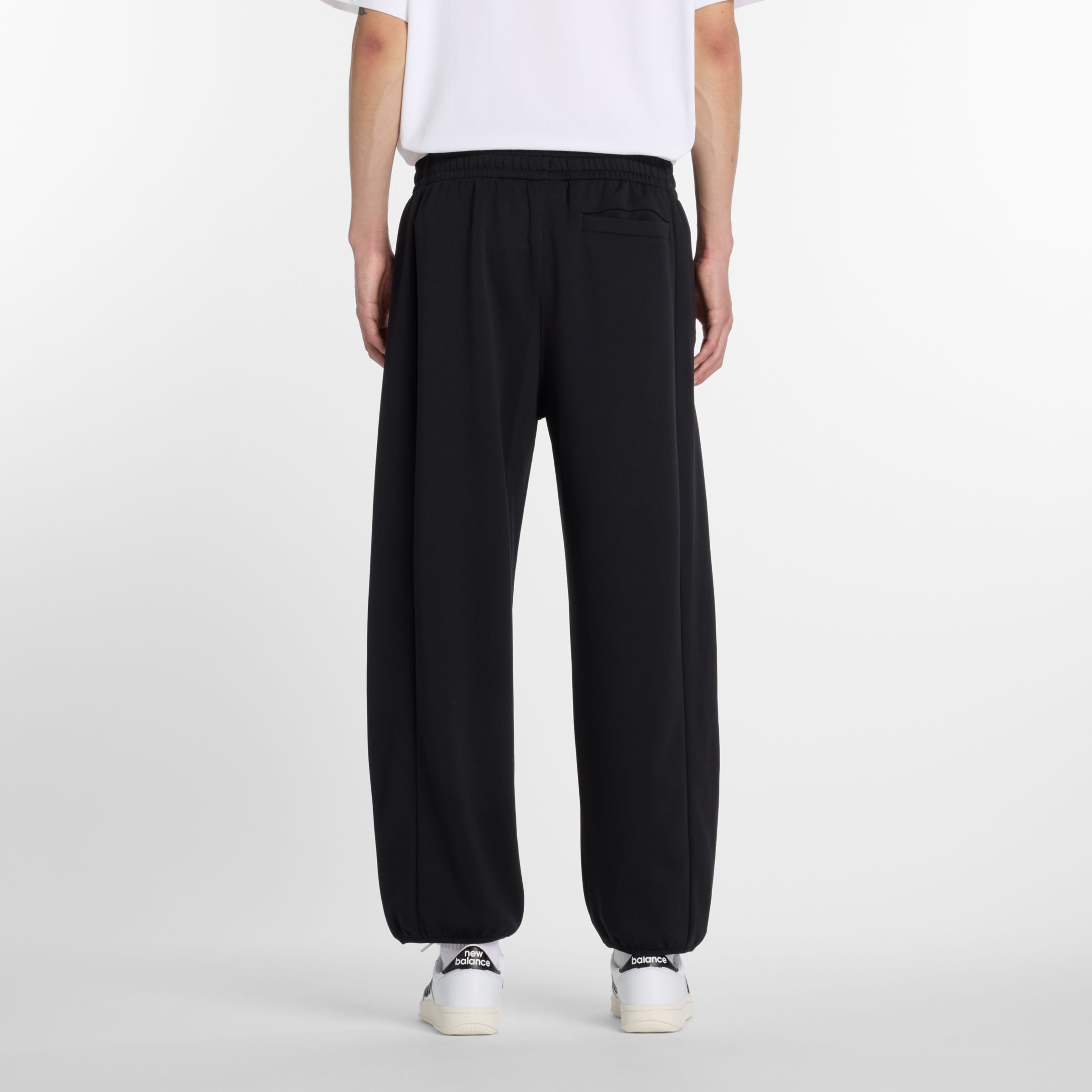 ニットワイドテーパードパンツ