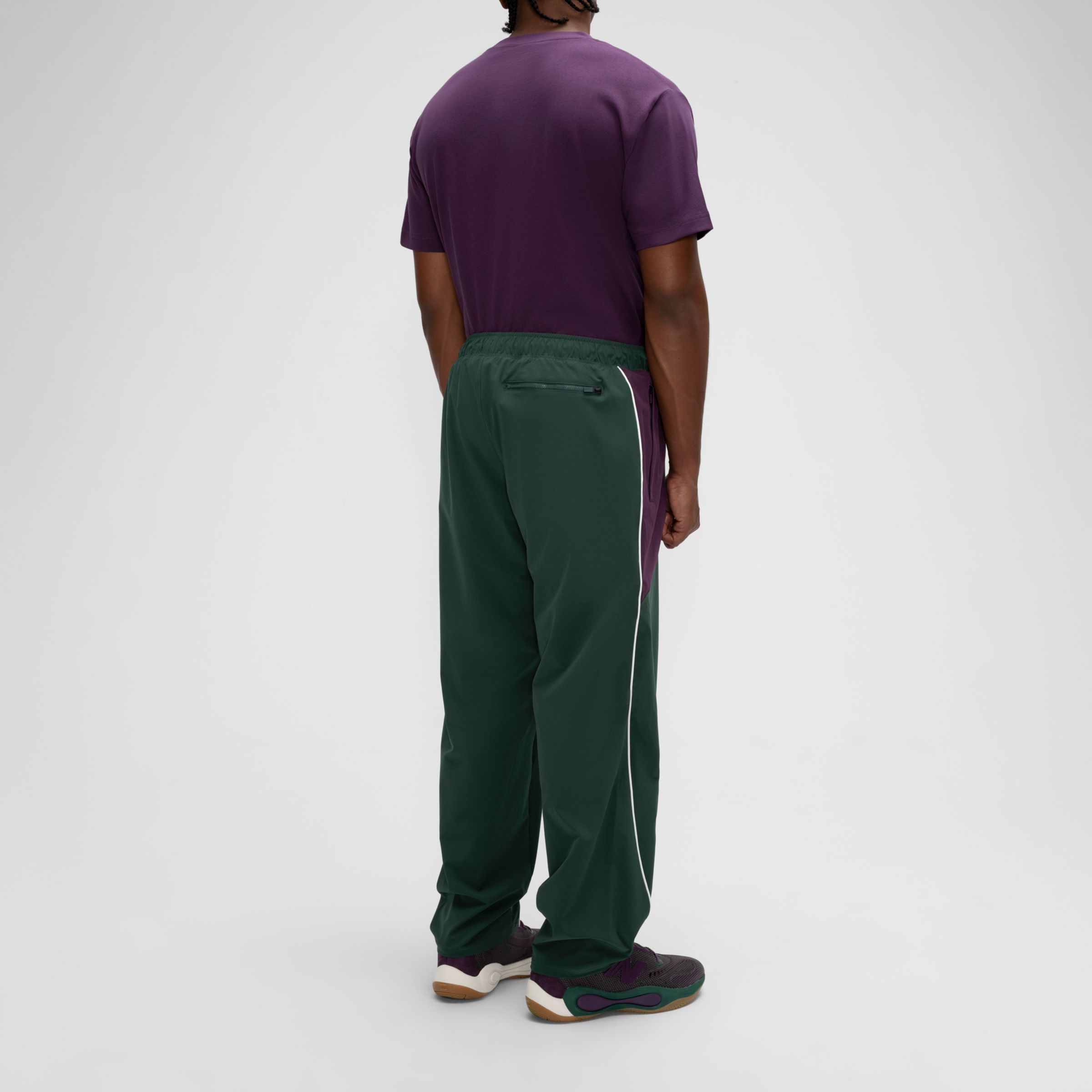 Basketball Woven Colorblocked Pant