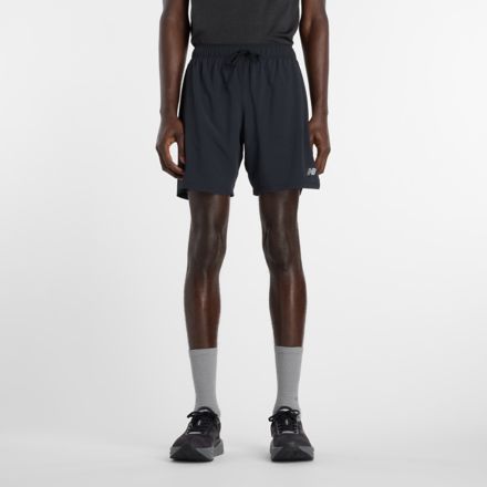 RC Lined Short 7", أسود with رمادي أردوازي رمادي, MB61X1AWBK