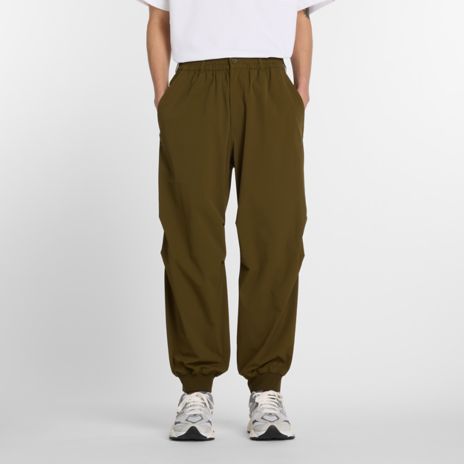 NB GREY ジョガーリブパンツ