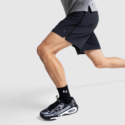 Klutch Athletics 7" Woven Short, Caviar with Negro, MB61Y49DBK