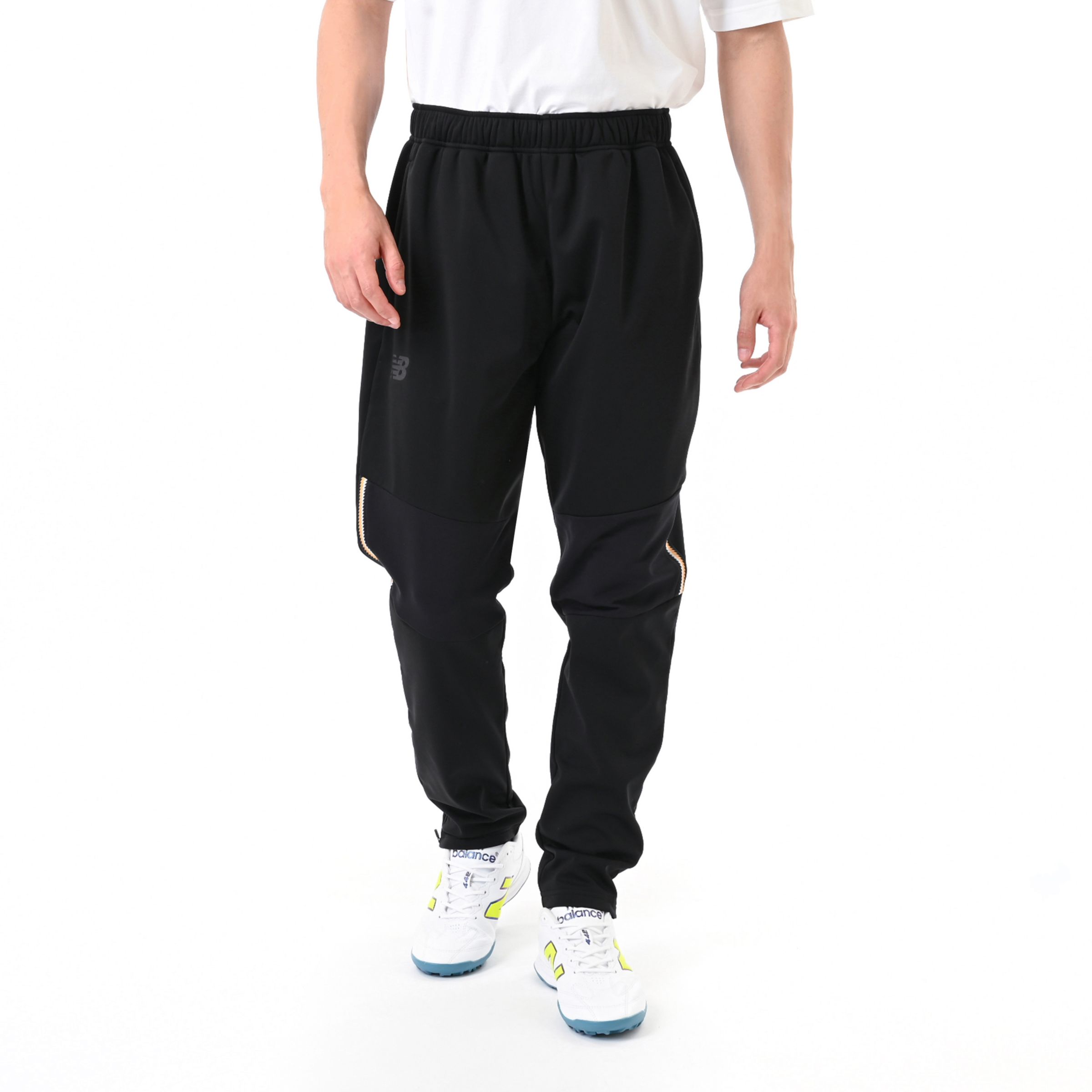 New Balance Black Out ストレッチボンディングパンツ 防風撥水, MB6249K3BK