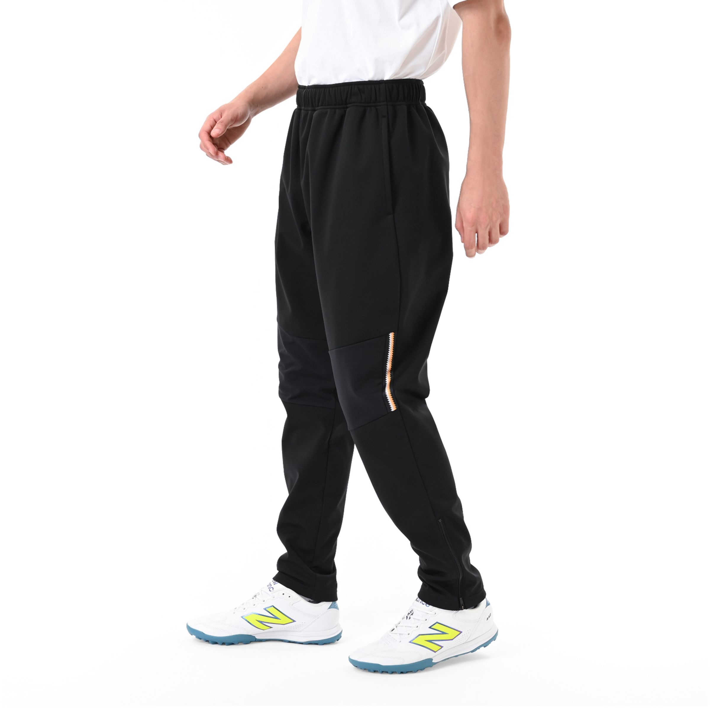 New Balance Black Out ストレッチボンディングパンツ 防風撥水, MB6249K3BK