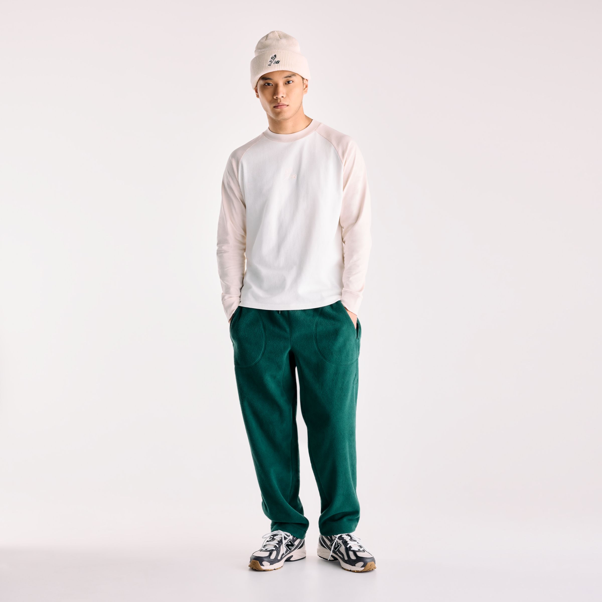 New Balance 大谷翔平シグネチャースウェットパンツ(裏起毛), MB62A491NOG
