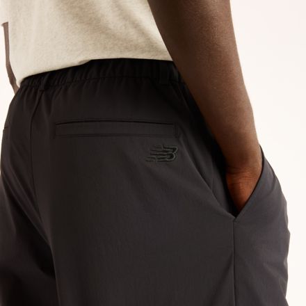 NB GREY ナイロンワイドパンツ