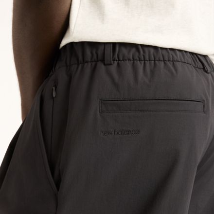 NB GREY ナイロンワイドパンツ