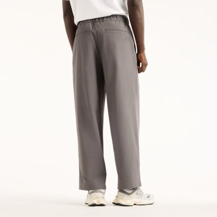 NB GREY ナイロンワイドパンツ