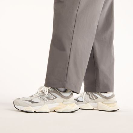 NB GREY ナイロンワイドパンツ