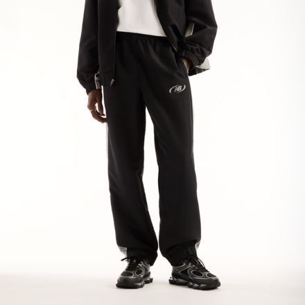 Trackside Woven Pant, BLACK with SLATE GREY, MB62A8LTBK