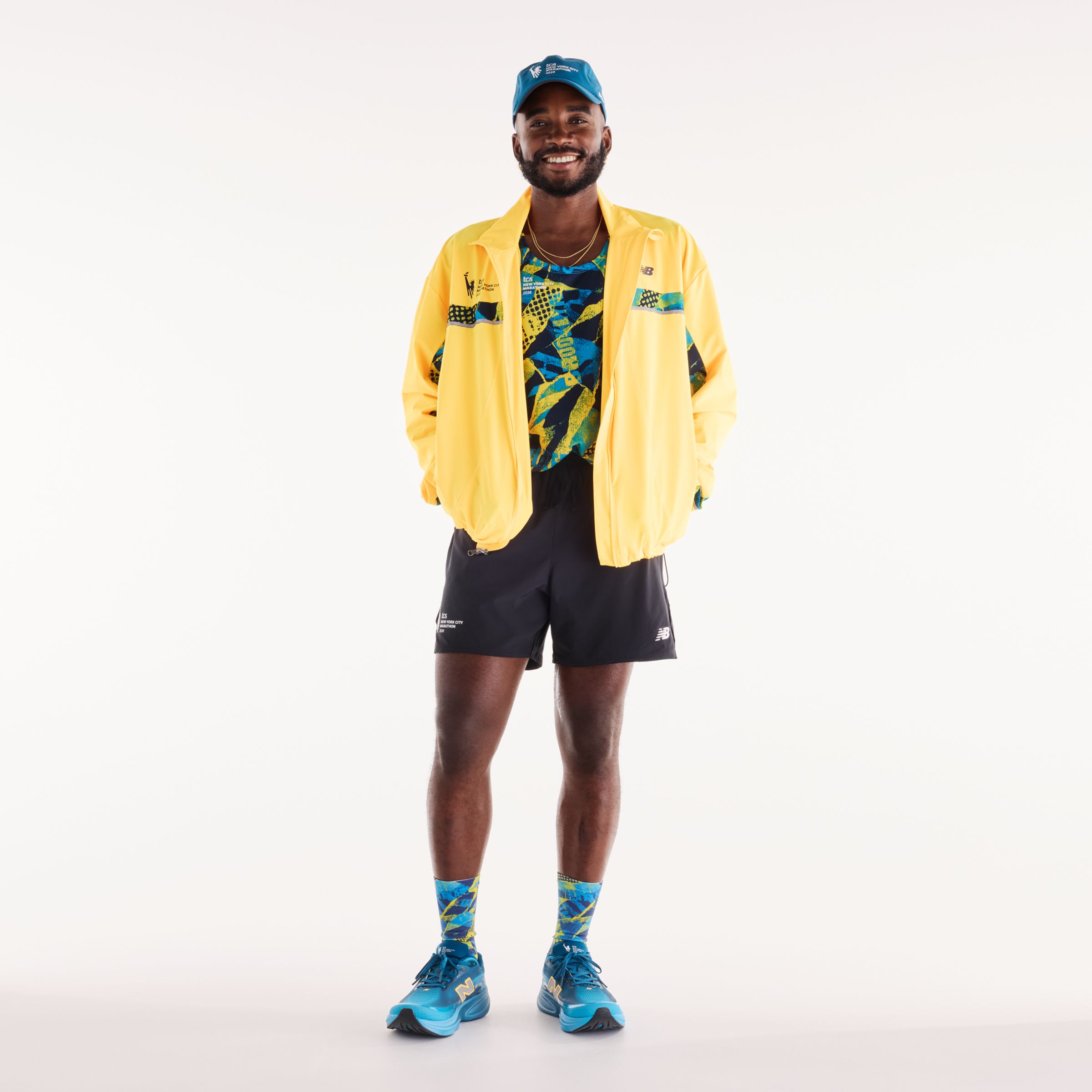 New Balance NYC Marathon RC Essential Short 5", MB62C221BK