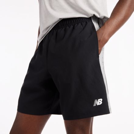 Sport Unlined Brand Graphic Short 7"