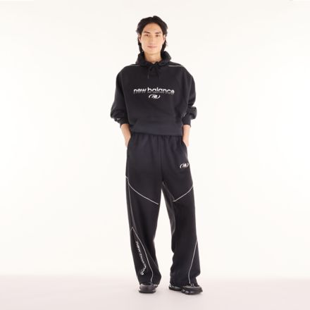 Pantalon en molleton Trackside, CAVIAR, MB62G6ZVBK