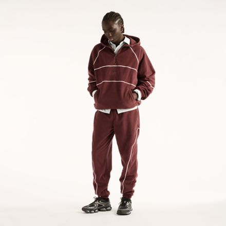 Trackside Polar Fleece Jogger, CHERRY LEATHER, MB62H07MYLR