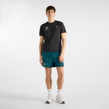 RBC Brooklyn Half RC Essential Run Short 5", MEDUSA GREEN, MB62K9I1AAV