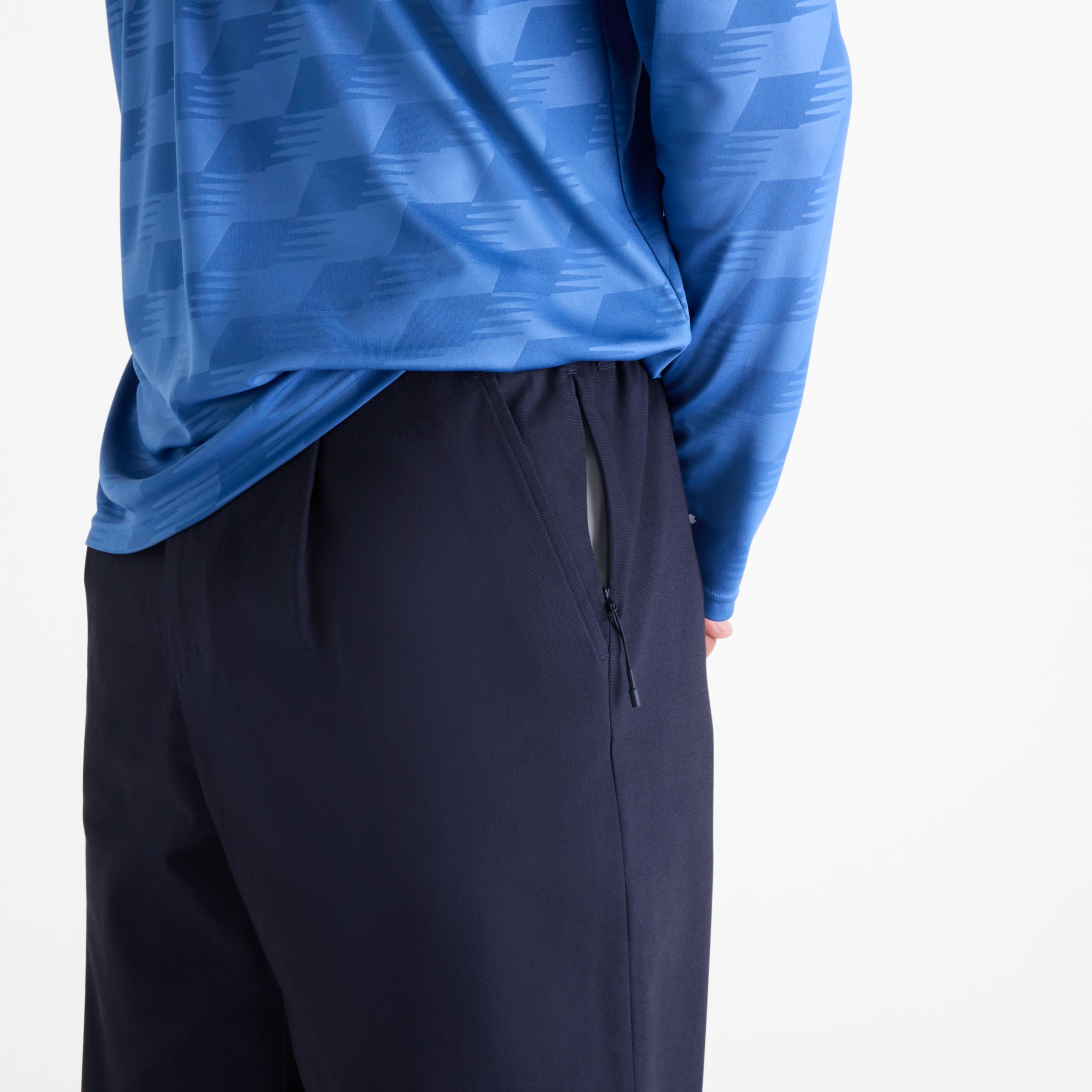 Numeric Pleated Pant