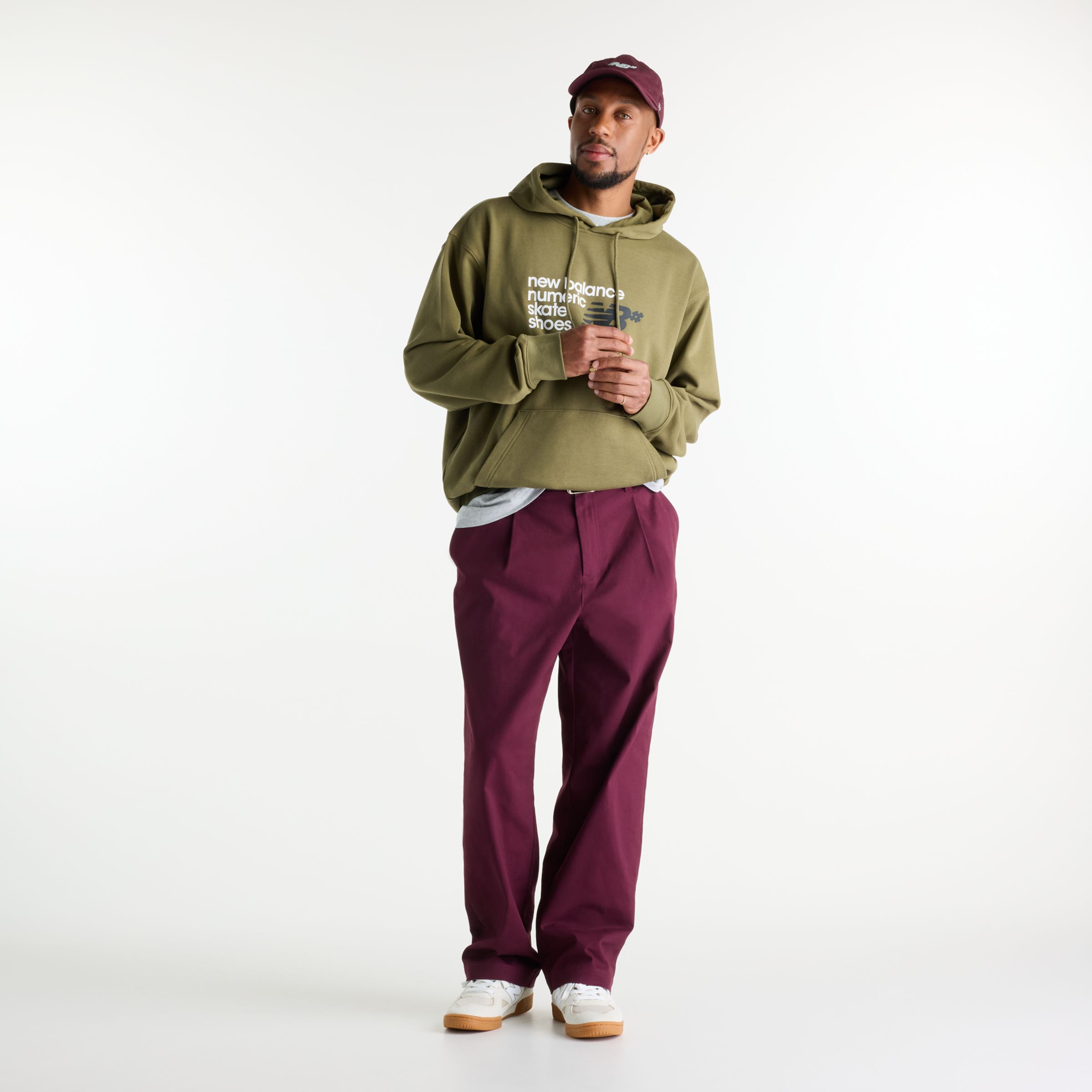 Numeric Pleated Pant