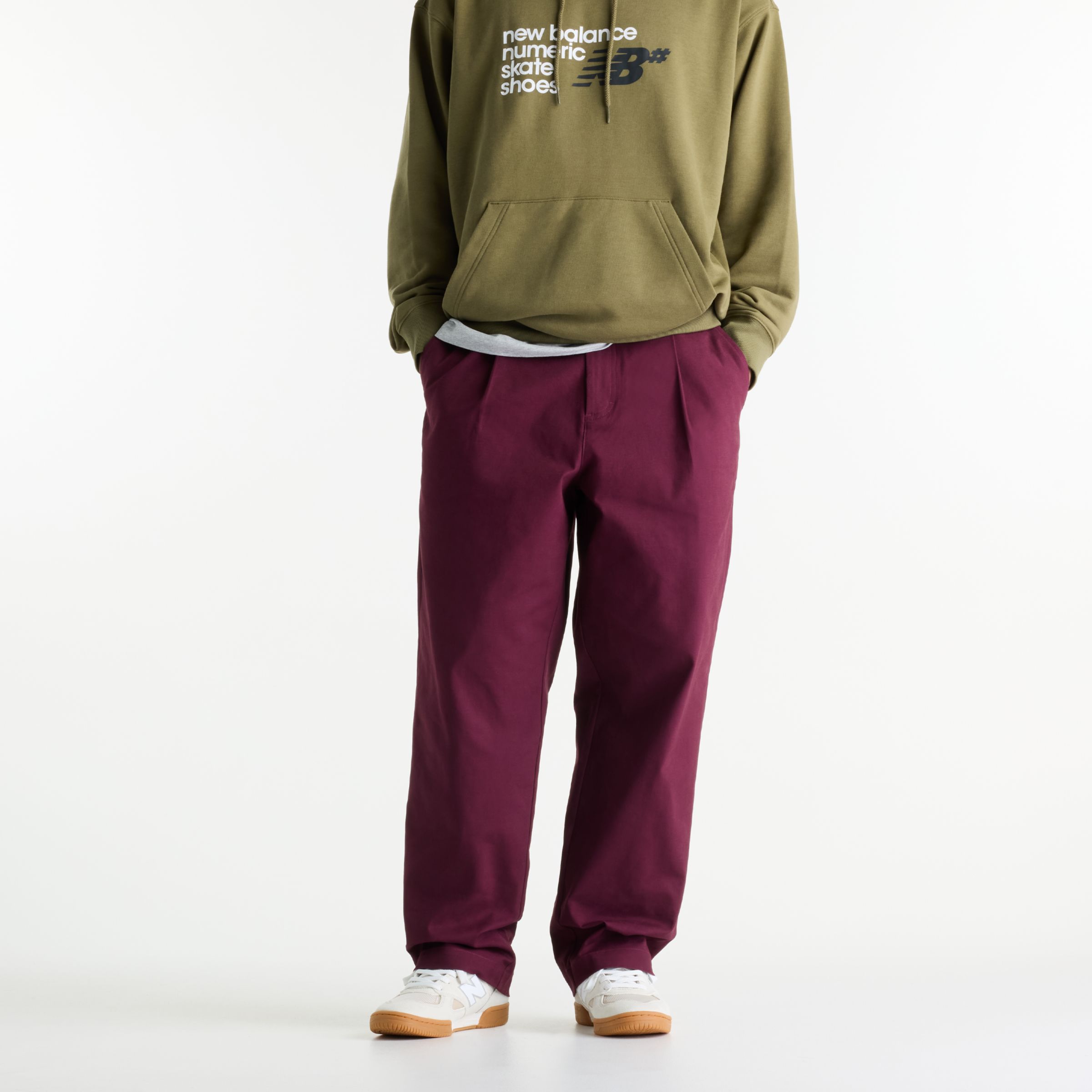 Numeric Pleated Pant