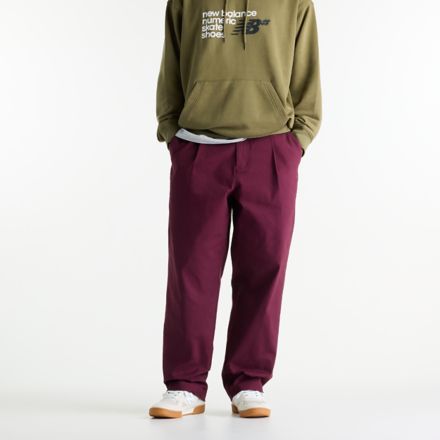 Numeric Pleated Pant, MULLED WINE, MB62N7JRMUW