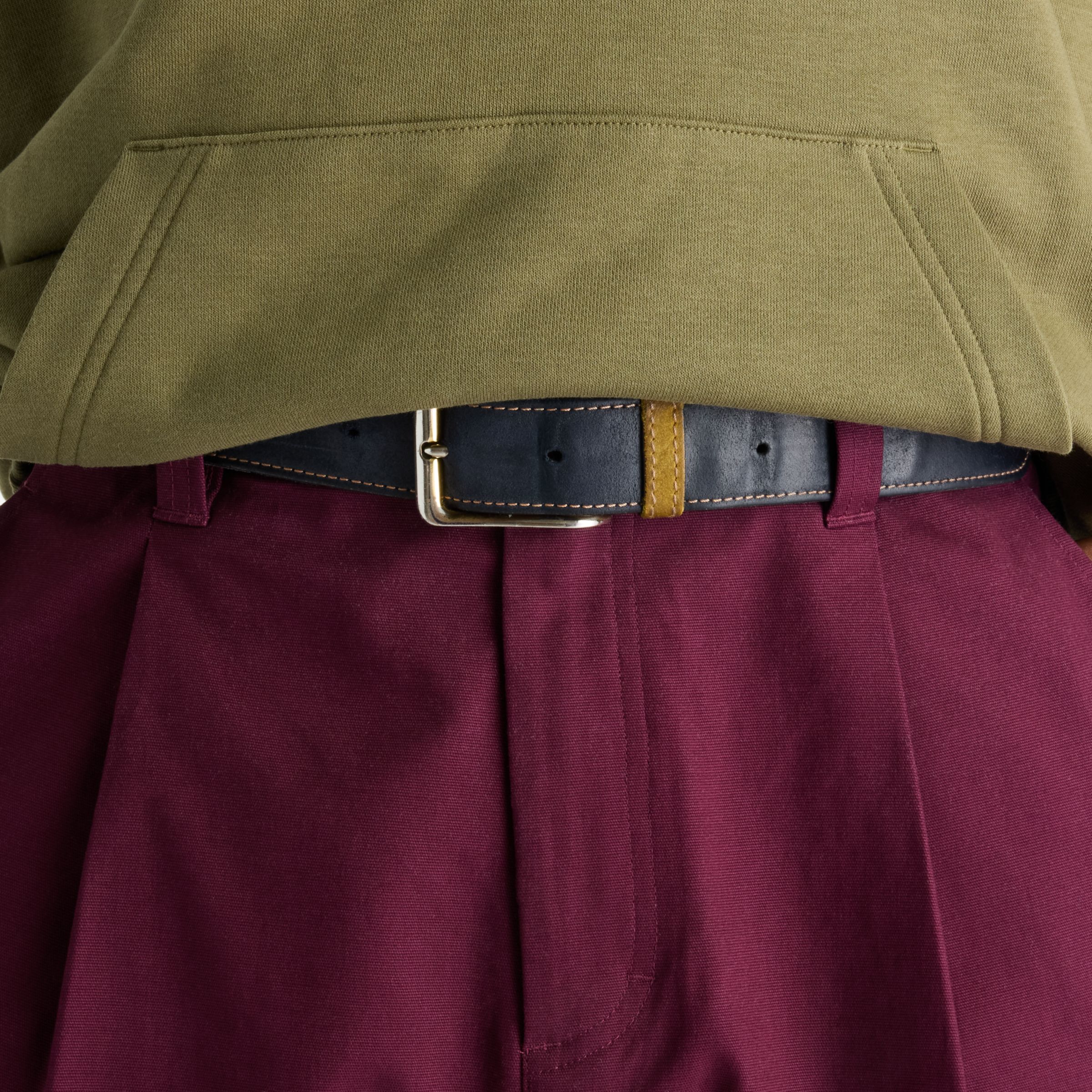 Numeric Pleated Pant