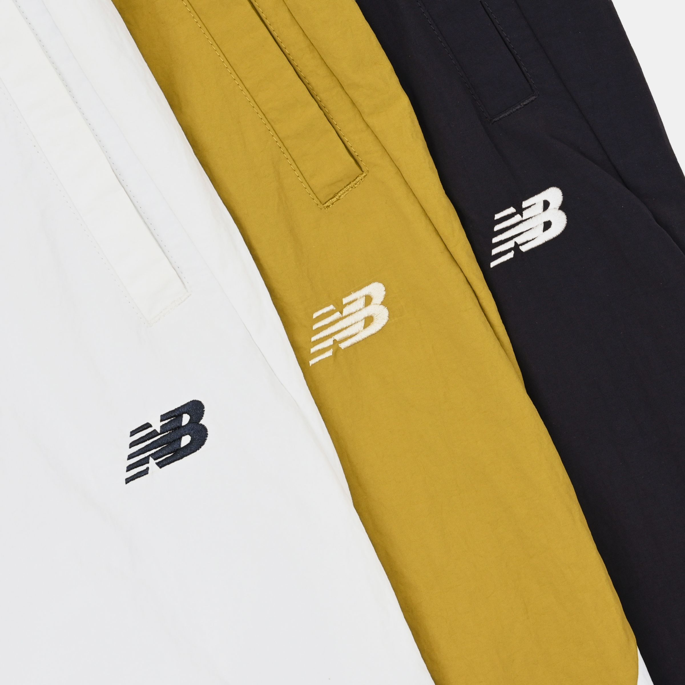 New Balance メンズタスランナイロンウーブンジョガーパンツ, MB62Q1Q1RFN