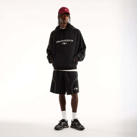 Trackside French Terry Short 7", CAVIAR, MB62S8AABK