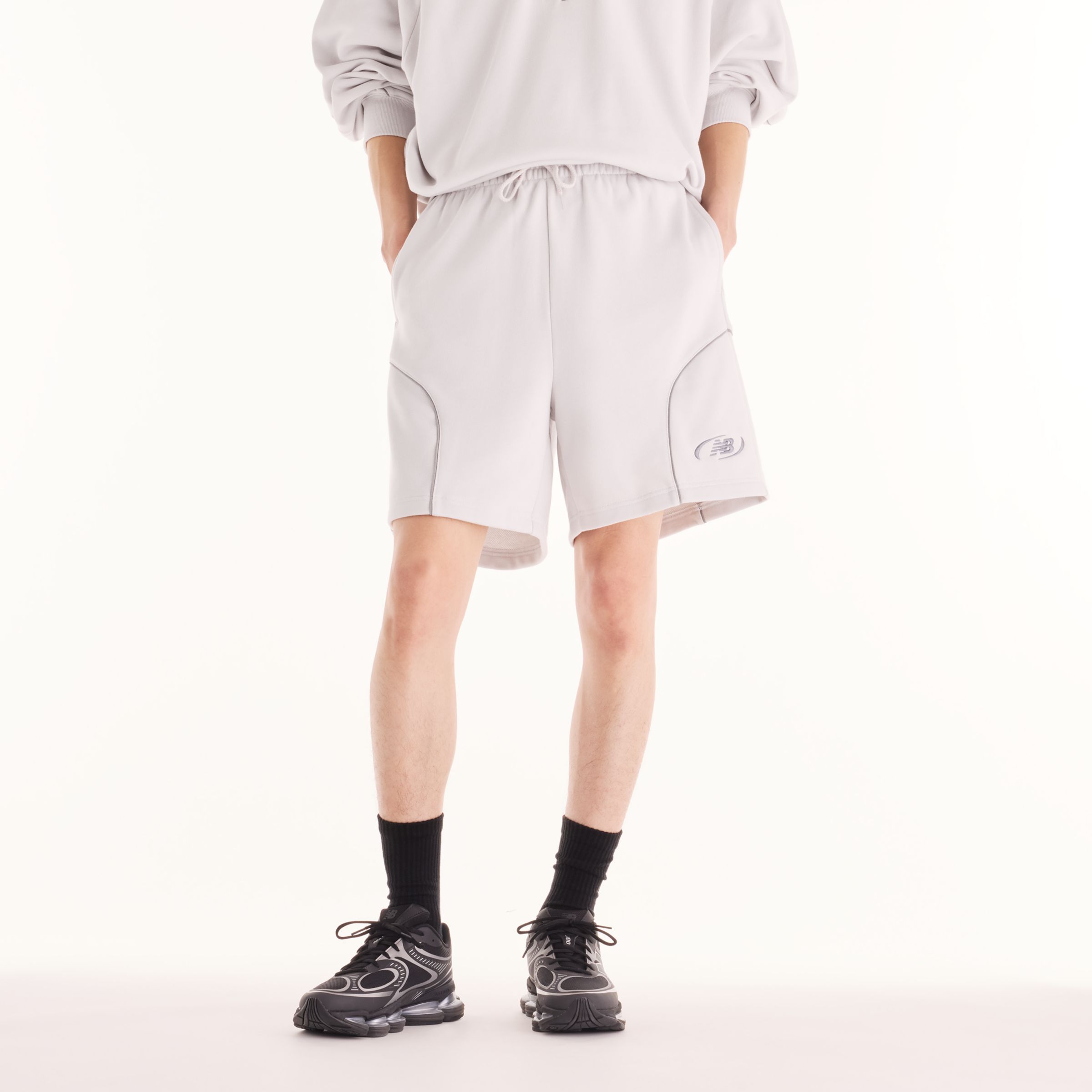 New Balance Trackside French Terry Short 7", MB62S8AAGYM